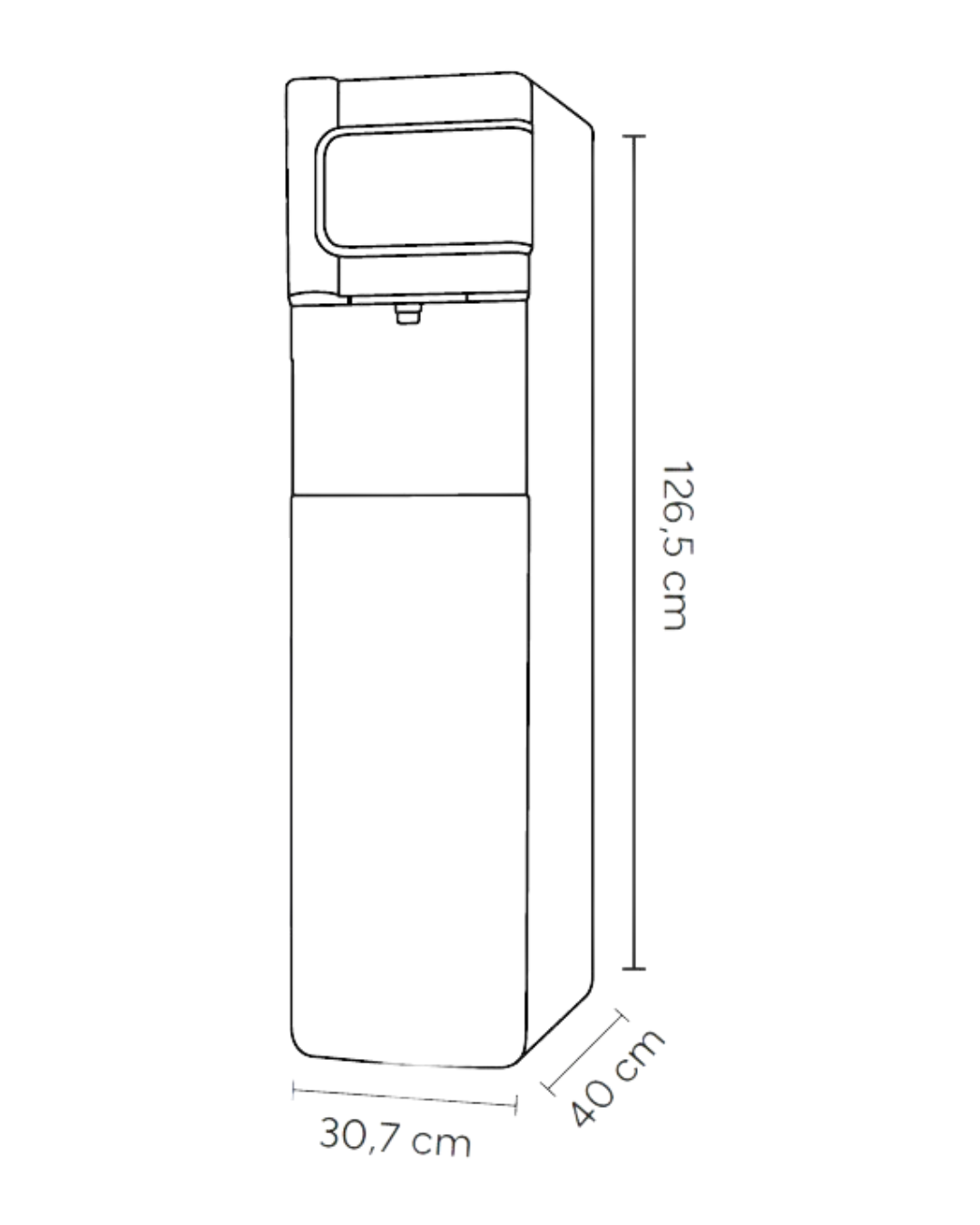 Fuente-IG 8300 RO - Medidas